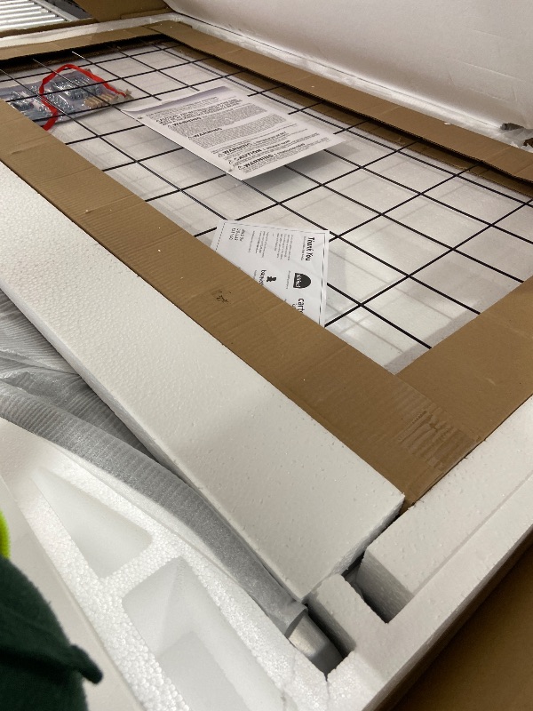 Photo 1 of Davinci Charlie 4-in-1 Convertible Baby Crib - GREENGUARD Gold Certified Convertible Crib to Toddler Bed, Daybed, Full-Size Wooden Bed and Durable - 4 Adjustable Mattress Heights - Grey