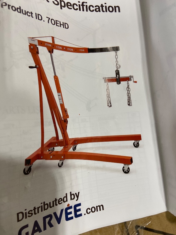 Photo 1 of ENGINE CRANE