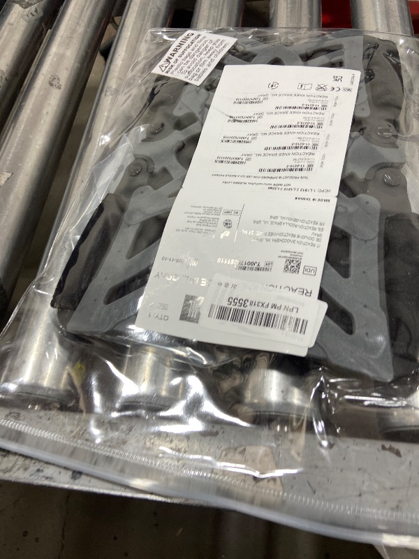 Photo 1 of DonJoy Reaction Web Knee Support Brace with Compression Knee Sleeve | Superior Comfort Knee Support SleeveKnee Sleeve for Men and Women: Grey, Medium/Large