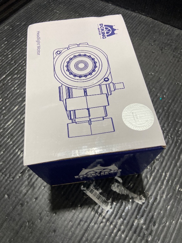 Photo 1 of DCKING MOTOR Headlight Headlamp Motor For Chevrolet Corvette 1988-1990 (2 Wires Connector Only) Front Left Driver Side