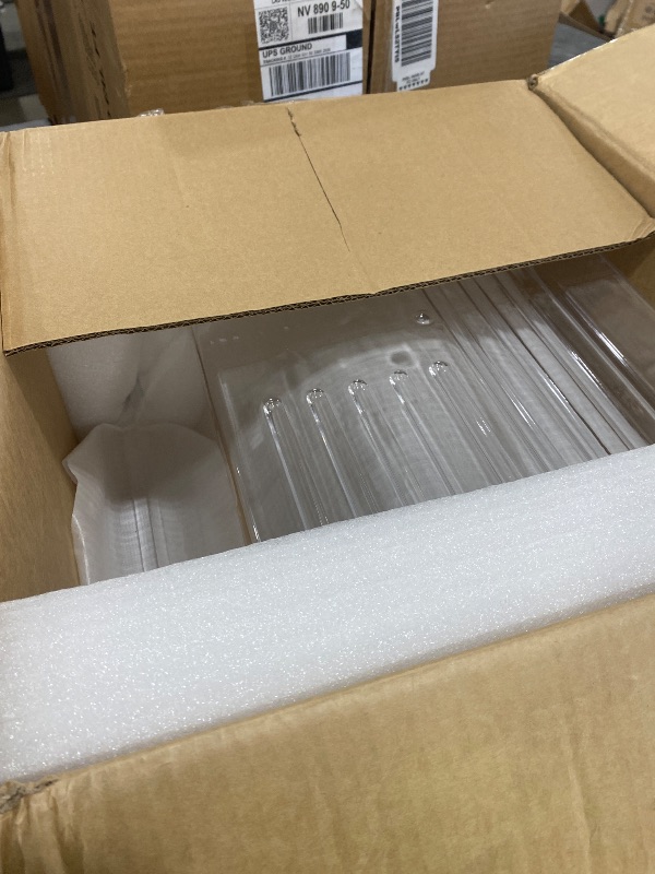 Photo 1 of [2 Pack] 2188656 (Upper) & 2188664 (Lower) Upgraded Crisper Bin Refrigerator Drawers,Compatible With Whirlpool Refrigerator,Kenmore Refrigerator Drawer,WP2188656 Fridge Drawer Humidity Control