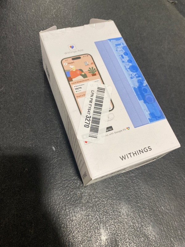 Photo 1 of Withings BPM Connect - Digital Blood Pressure Cuff & Heart Rate Monitor - Blood Pressure Machine Arm Cuff, FDA Cleared, FSA/HSA Eligible, IOS & Android