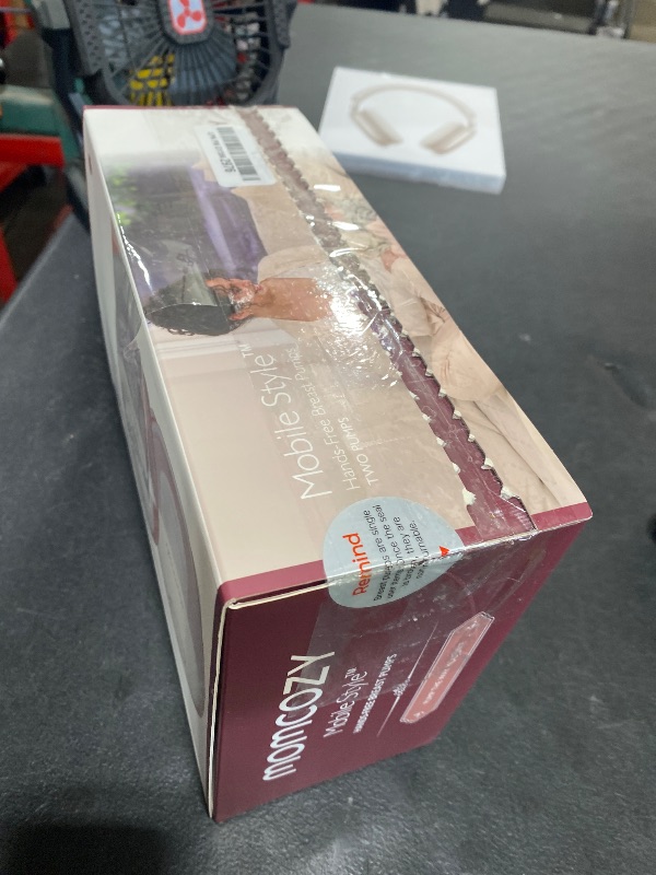 Photo 1 of Momcozy Breast Pump Hands Free Mobile Style | M6, Wearable Breastfeeding Pump Ideal Rhythm for More Milk, DoubleFit Flange More Fit & Discreet with 3 Modes & 9 Levels, 24mm - 2 Pack Cozy Red