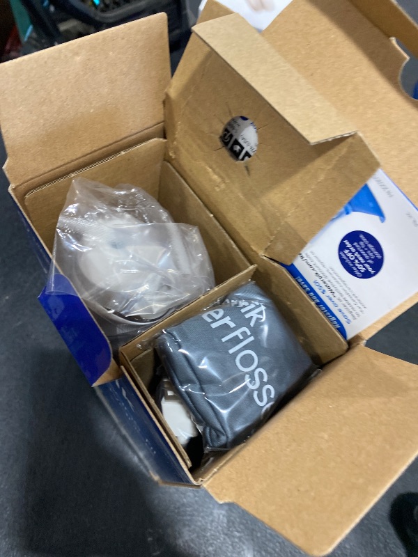 Photo 1 of Waterpik Cordless Advanced 2.0 Water Flosser For Teeth, Gums, Braces, Dental Care With Travel Bag and 4 Tips, ADA Accepted, Rechargeable, Portable, and Waterproof, White WP-580, Packaging May Vary