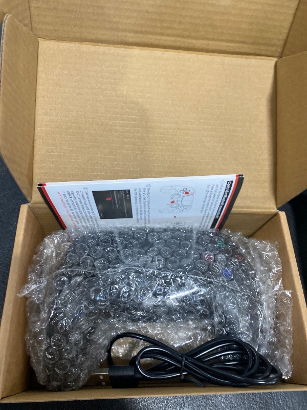 Photo 1 of BETMI Wireless Controller for PS-5/Pro/Slim/PC,Bluetooth Gaming Controller with Hall Joysticks/LED Channel Light/Turbo/6-Axis Gyro/Dual Vibration/Touchpad/3.5mm TRRS Audio Jack/Speaker Function(Black)