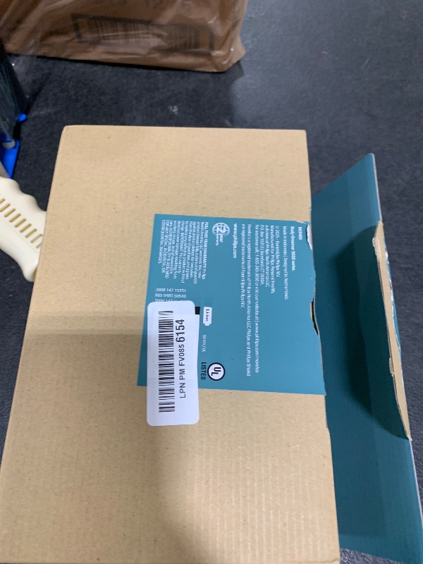 Photo 1 of Philips Norelco Body Groomer 9000 Series, Intimate Trimmer for Bi-directional Use & Waterproof Wet Dry Body Shaver System with Foldable Back Attachment & UV Cube Cleaner, BG9485/50