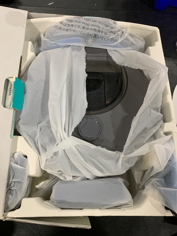 Photo 1 of Lefant LiDAR Robot Vacuum and Mop, Smart Mapping and Obstacle Avoidance, Tangle-Free Pet Hair, 2.4G/5G WiFi App Control, Slim Design for Wider Coverage, Carpet Detection, M330 Pro, Grey