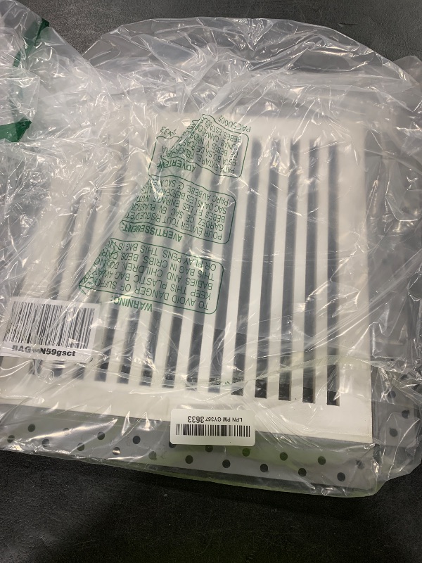 Photo 1 of SilhouEase SE10 Magnetic Exhaust Fan Cover & Removable Return Vent, Flush Mount Panel for Ceilings & Walls, Moisture Resistant, Easy Access, Paintable, for Home & Commercial Use (10" x 10")