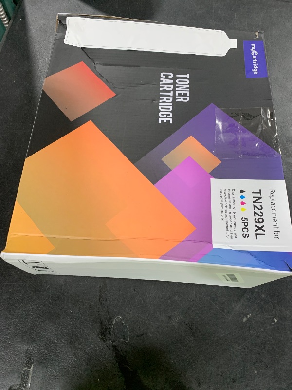 Photo 1 of TN229XL TN229 Toner Compatible Replacement for Brother tn229xl Toner cartridges for Brother MFC-L3780CDW HL-L3280CDW MFC-L3720CDW HL-L3220CDW HL-L3295CDW Printer TN229XXL Toner 5-Pack