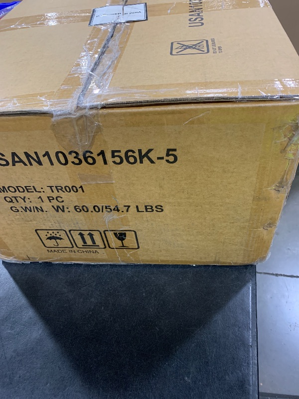 Photo 1 of **USED, INCOMPLETE** WOWLIVE 9 Tiers Large Shoe Rack Storage Organizer for Closet 50-55 Pairs Shoe Tower Unit Shelf Stackable Shoe Rack with Metal Pipes Plastic Connectors Black(SSS3B9)