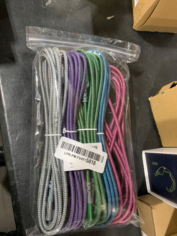 Photo 1 of ?5-Pack? USB C Cable,10FT 3.1A Type C Charger Fast Charging Cable Nylon Braided Right Angle USB C Charging Cable Compatible with Samsung S22,iPad Pro 12.9 Air Mini MacBook Air,Pixel 7