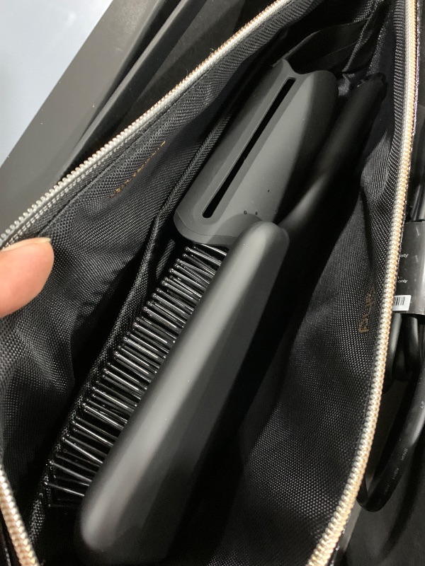 Photo 1 of ghd Chronos Max Professional Wide Plate Flat Iron, Black, 85% Larger Plates, HD Motion-Responsive Technology, 365°F, for Long, Thick, or Curly Hair, Festive Gift Set