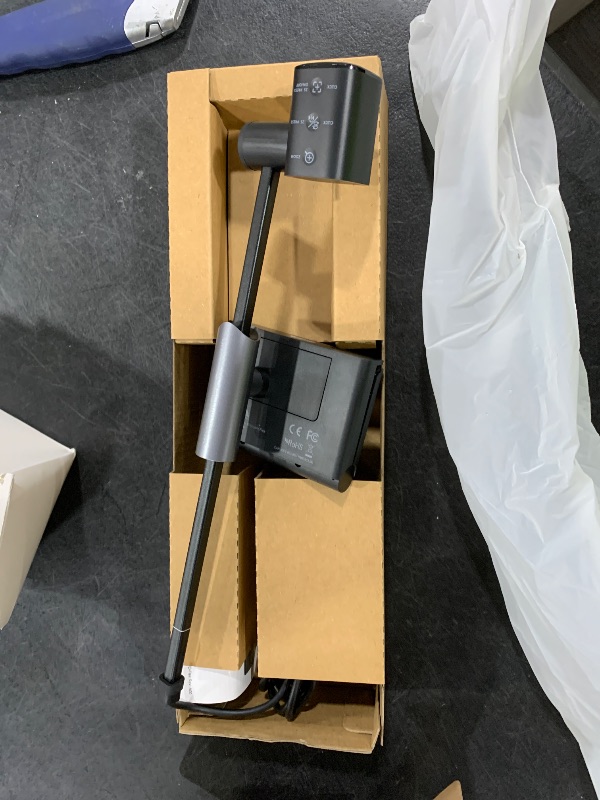 Photo 1 of CA Essential Webcam Flex (WC-Flex) – Multi-function HD webcam with three mounting positions, Center View for better eye contact, Table View for desktop sharing and Traditional View on top of a monitor