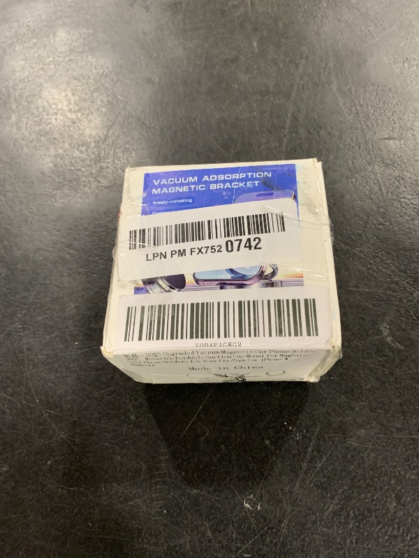 Photo 1 of 2025 Upgraded Vacuum Magnetic Car Phone Holder 360° Rotation Foldable Suction Cup Mount for MagSafe Cell Phone Holders for Your Car/Gym for iPhone & Android