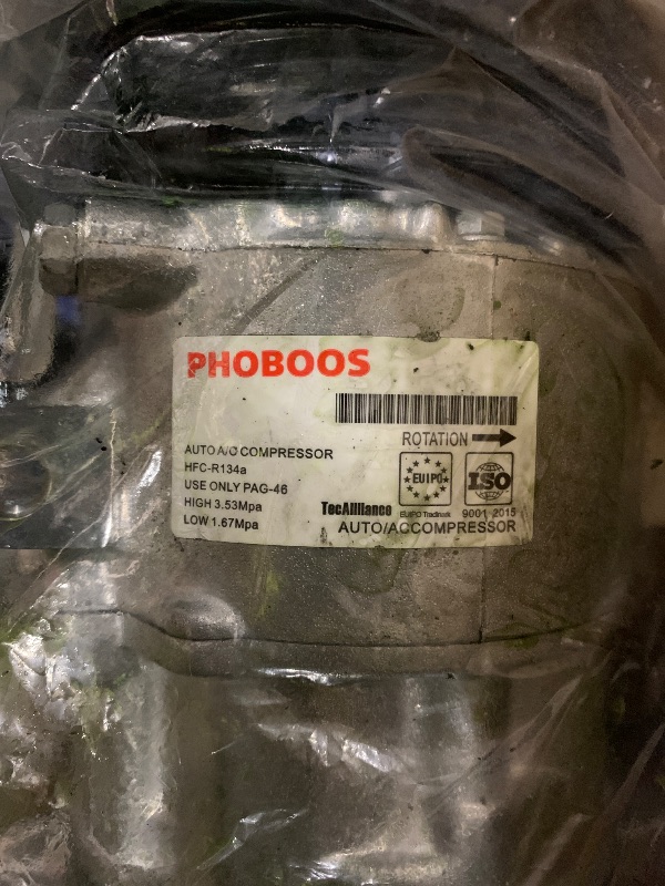 Photo 1 of PHOBOOS A/C Compressor with Clutch Compatible with Toyota Avalon 2005-2012, Camry 2007-2011, V6 3.5L, Fast Cooling, Low Noise, Easy Installation, Ref. 98363
