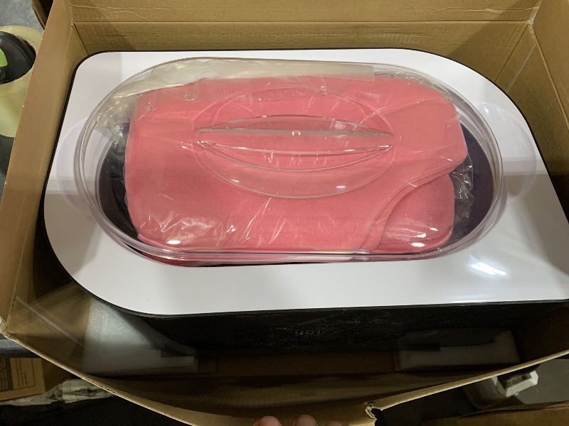 Photo 1 of Paraffin Wax Machine for Hand and Feet - Karite Paraffin Wax Bath 4000ml Paraffin Wax Warmer Moisturizing Kit Auto-time and Keep Warm Paraffin Hand Wax Machine