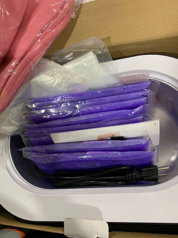 Photo 1 of Paraffin Wax Machine for Hand and Feet - Karite Paraffin Wax Bath 4000ml Paraffin Wax Warmer Moisturizing Kit Auto-time and Keep Warm Paraffin Hand Wax Machine