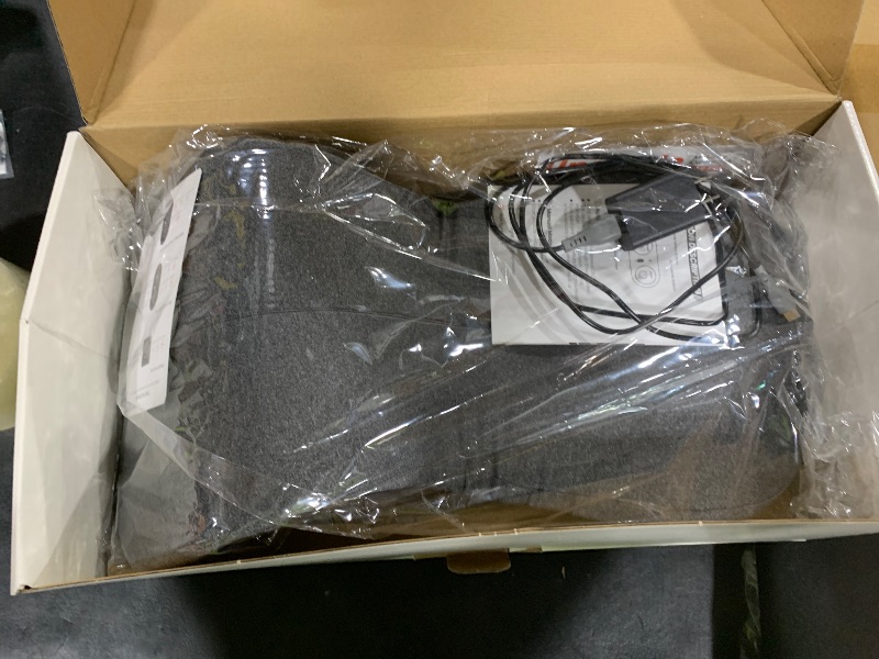 Photo 1 of 3 in 1 Lower Back Massager, Triple Fusion Back Massager with Heat, Vibration and Stretch,Lumbar Support Pillow with Ergonomic Memory Foam for Bed and Chair