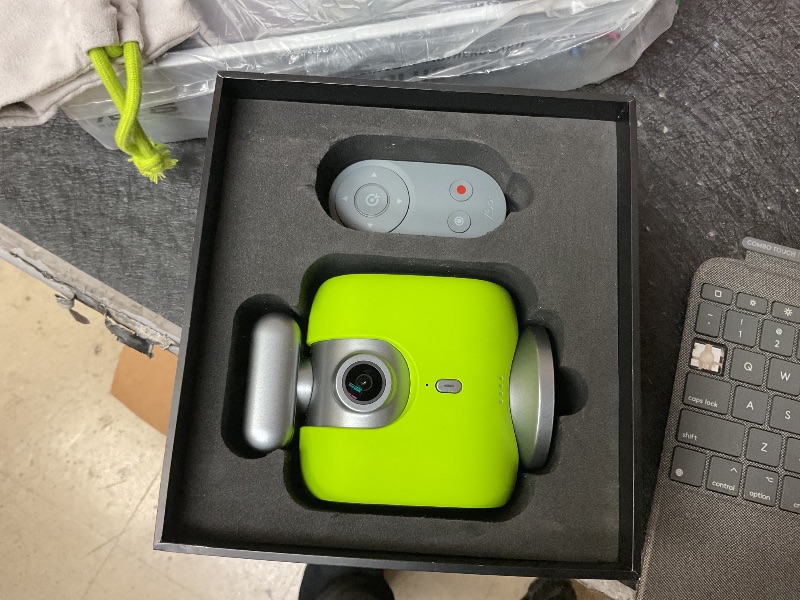 Photo 1 of XbotGo Chameleon AI Auto Sports Action Camera - 4K 60FPS Soccer Camera and Basketball Tracking Camera for Team Sports, Live Streaming, No Subscription, Works with iOS & Android (Lemon Green)