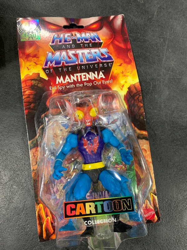 Photo 1 of Masters of The Universe Origins Action Figure Cartoon Collection Mantenna Princess of Power 5.5-inch 1980s TV Villain, Pop-Out Eyes