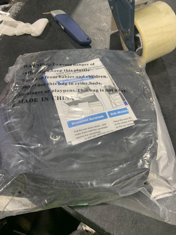 Photo 1 of T TGBROS Windshield Sun Shade for Ford Explorer 2011-2019 Car Window Shades Thicken UV Block and Blackout Privacy Foldable Sunshades 8PCS Accessories Keep Cool Sun Visor Covers