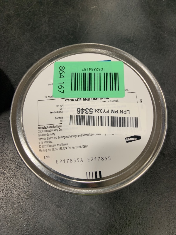 Photo 1 of Seresto Small Dog Vet-Recommended Flea & Tick Treatment & Prevention Collar for Dogs Under 18 lbs. | 8 Months Protection