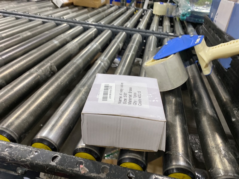 Photo 1 of Joywayus All Solid Brass Body Automobile Integrated 4-Way Heating Water Manual Control Valve 5/8” (16mm) OD Barb