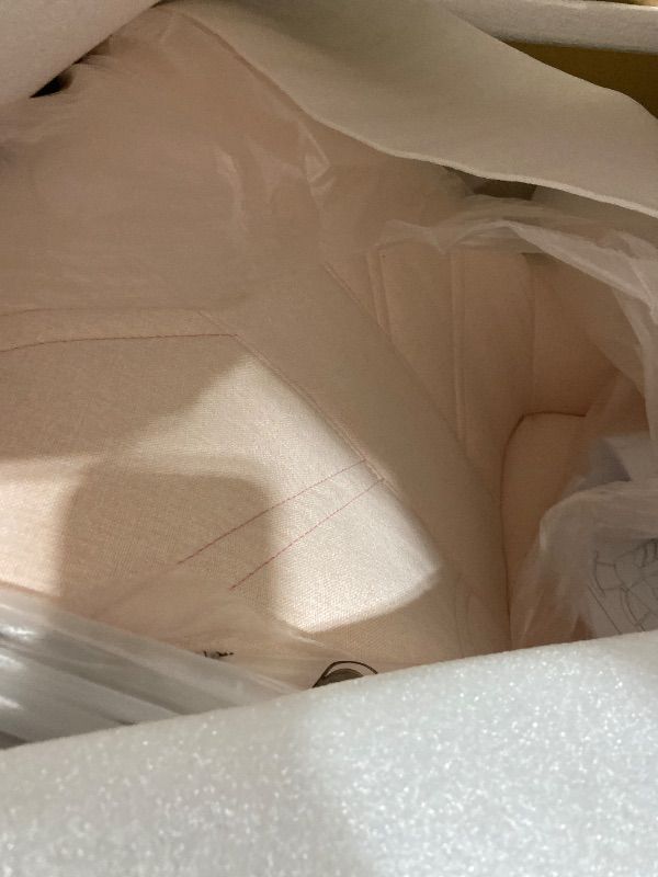 Photo 1 of QUILTED ROCKER CHAIR BABY PINK 