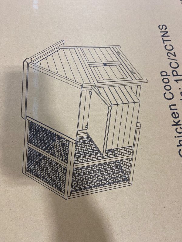 Photo 1 of GREY WOOD CHICKEN COOP