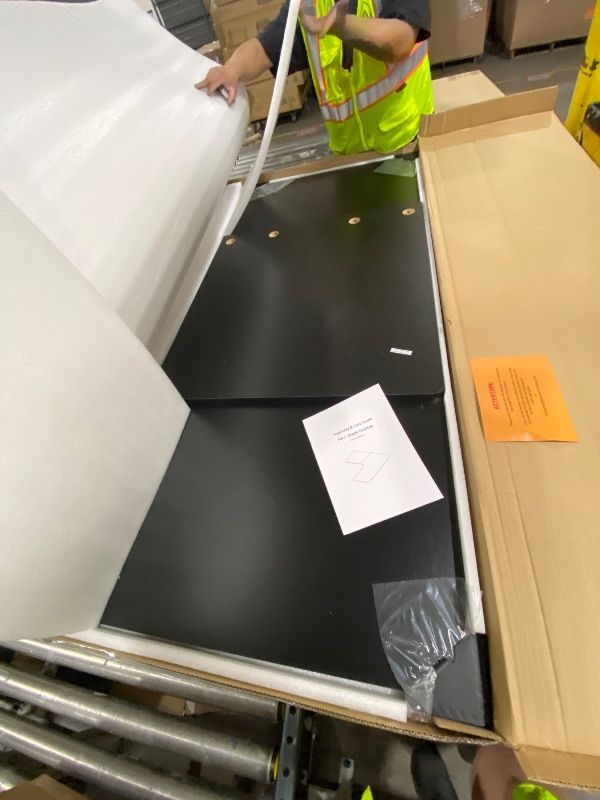 Photo 1 of Hanover 73" L-Shaped Sit/Stand Electric Height Adjustable Desk--3 BOXES TOTAL!!
