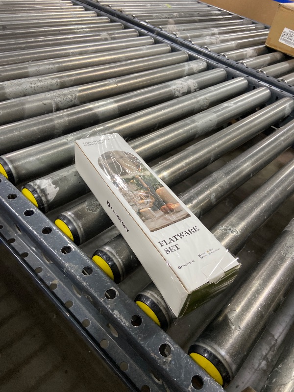 Photo 1 of KINGSTONE Retro Rope-Pattern Silverware Set, 5-Piece Flatware Set Cutlery Set Forged with Handcrafted Texture Handles 18/10 Stainless Steel, Dishwasher Safe