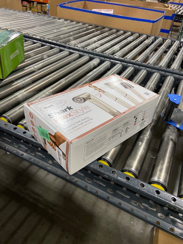 Photo 1 of Shark HD430REF (Refurbished) FlexStyle Air Styling & Drying System, Powerful Hair Dryer Brush & Multi-Styler with Auto-Wrap Curlers, Paddle Brush, Oval Brush, Concentrator Attachment, Stone (Renewed)