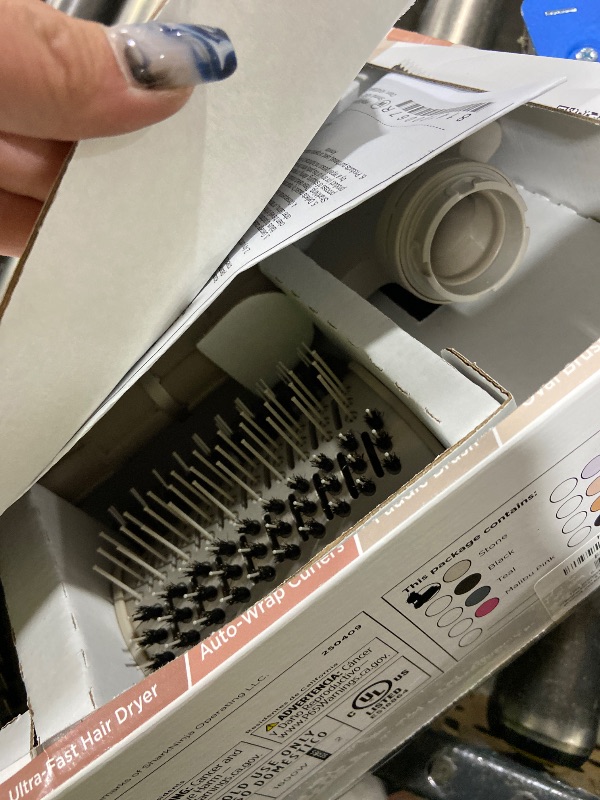 Photo 1 of Shark HD430REF (Refurbished) FlexStyle Air Styling & Drying System, Powerful Hair Dryer Brush & Multi-Styler with Auto-Wrap Curlers, Paddle Brush, Oval Brush, Concentrator Attachment, Stone (Renewed)