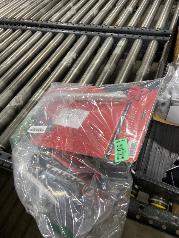 Photo 1 of Tusk D?Flex Handguards with Black MX-Style Shields – Black Aluminum Guards – Fits 7/8? Handlebars – Durable Universal Fit