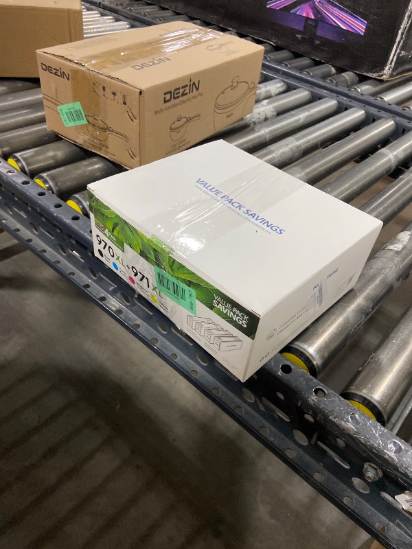 Photo 1 of PikBey 970XL 971XL Ink Cartridges Replacement for HP 970 971 Ink Cartridges for OfficeJet Pro X451dw X451dn X476dw X476dn X576dw X551dw 4 Pack (1Black, 1Cyan, 1Magenta, 1Yellow)