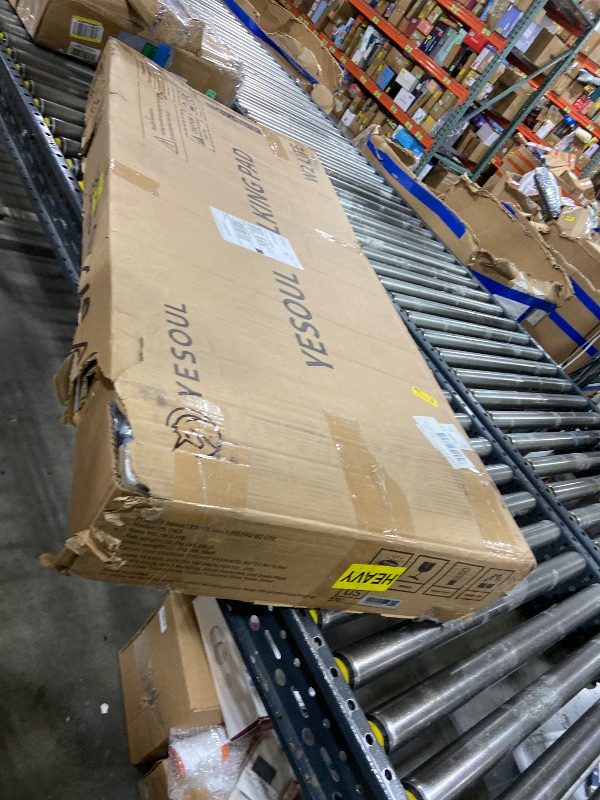 Photo 1 of Yesoul Walking Pad Treadmill with 10% Auto Incline, Under Desk Treadmill for Home Walking, Hiking & Running, 300lbs Capacity, Smart App Scenic Routes & Live Classes, Remote & LED Display