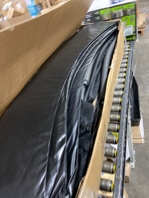 Photo 1 of Trampoline Outdoor 14FT with Safety Enclosure Net and Ladder, ASTM Approved Recreational Trampoline for Kids and Adults, Rust-Resistant Frame