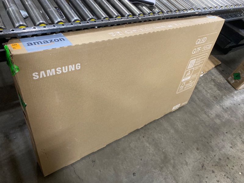 Photo 1 of Samsung 55-Inch Class QLED Q7F Series Samsung Vision AI Smart TV (2025 Model, 55Q7F) Quantum HDR, Object Tracking Sound Lite, Q4 AI Gen1 Processor, 4K upscaling, Gaming Hub, Alexa Built-in