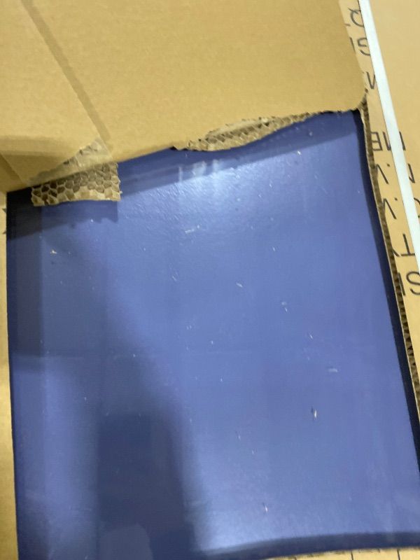 Photo 1 of Amazon Basics Glass Dry-Erase Board, Magnetic Frameless Whiteboard, 48W'' x 36H''