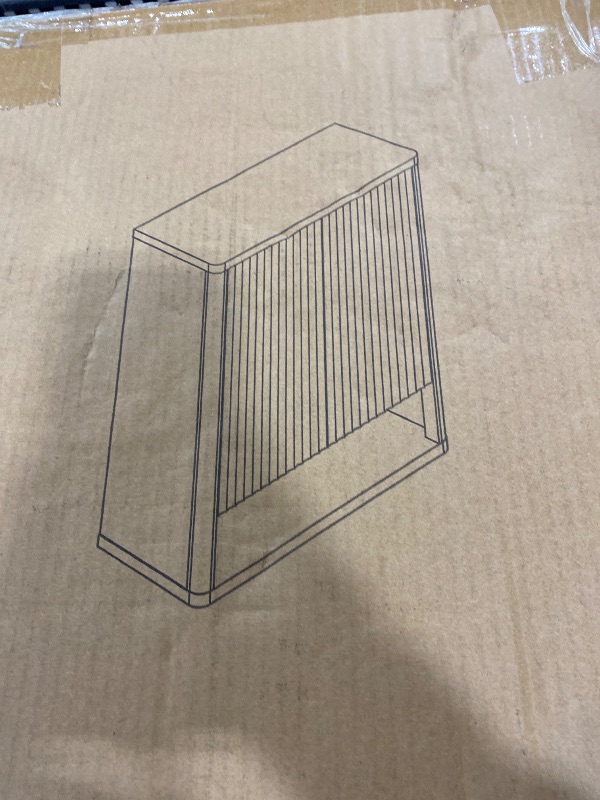 Photo 1 of SICOTAS Buffet Cabinet with Storage 34.6" Sideboard Accent Modern Credenza with Doors & Shelves Fluted Tall Media Console Mid Century Coffee Bar Table for Living Room Kitchen Dining Room Hallway