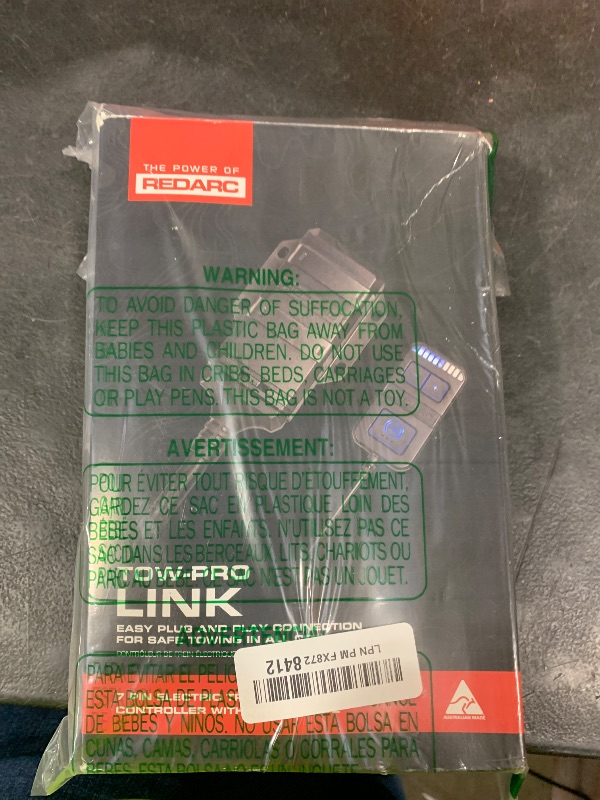 Photo 1 of REDARC Tow-Pro Link Electric Trailer Brake Controller, 6-Axis Sensor Sway Control, Dual Braking Modes, Plug and Play Install for Cars, Trucks, SUVs, Compatible to Tow RV, Camper, Trailer, Boat