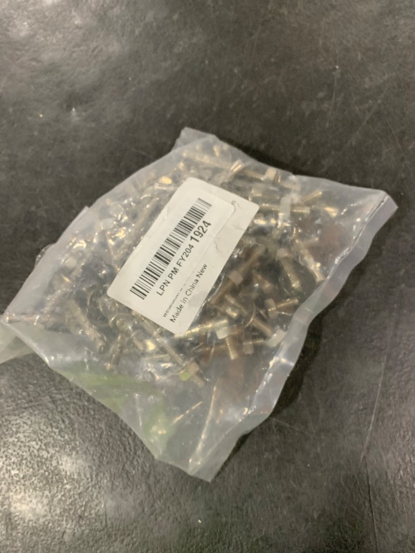 Photo 1 of Wensilon 50Pcs 1/4x2-1/2 Inch Standard Fasteners for Heavy-Duty 304 Stainless Steel Wedge Anchors for Cement and Concrete