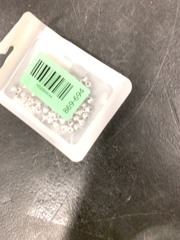 Photo 1 of 1/4 Inch Jingle Bells Small Bell Mini Bells, Tiny Crafts Bells, DIY for Christmas Home Making Ornaments Wreath Pet Decorations Bracelet Anklets Necklace Knitting Jewelry Making 120 Pcs, Silver