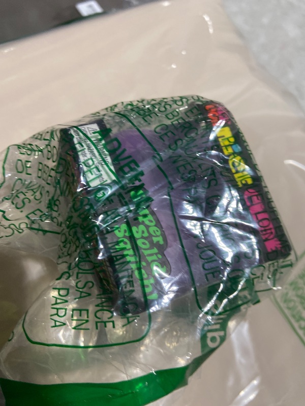 Photo 1 of Schylling NeeDoh Nice Cube -Sensory Squeeze Toy with Super Solid Squish - 2.25" Cube (Purple)