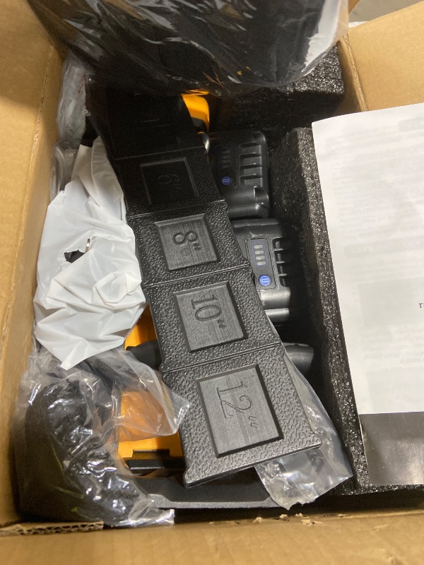 Photo 1 of 12" Electric Chainsaw Cordless, 20V Battery Powered Cordless Chain Saw, Chainsaw with 2 x 4.0Ah Lithium ion Battery and Charger for Wood Cutting, Tree Saw Trimming and Branch Pruning