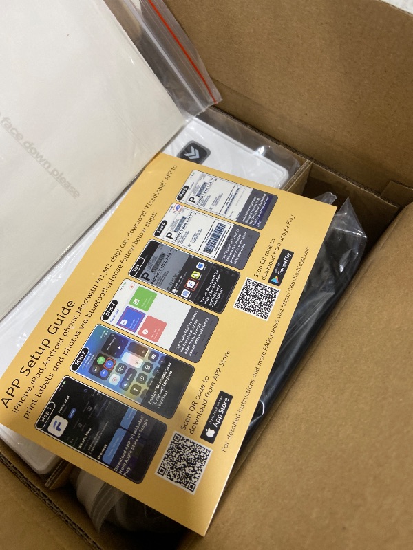 Photo 1 of Anycash Bluetooth Thermal Label Printer, Wireless 4x6 Shipping Label Printers for Small Business, Compatible with Android&iOS and Windows, Address Label Printer for Amazon, Ebay, Shopify, Etsy, USPS