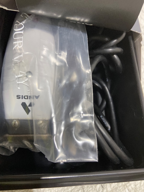 Photo 1 of Andis 04780 Professional T-Outliner Beard & Hair Trimmer for Men with Carbon Steel T-Blade, Bump Free Technology – Corded Electric Beard Trimmer, GTO, Grey