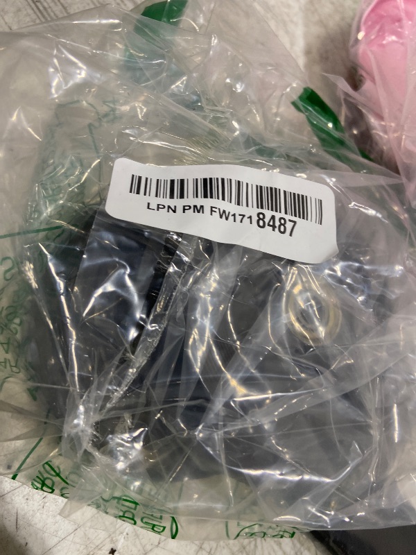 Photo 1 of 100mm Scooter Wheels (Pair) - Compatible with Most Setups, Pre-installed ABEC-7 Bearings, 24mm Width Pro Stunt Wheels, Black