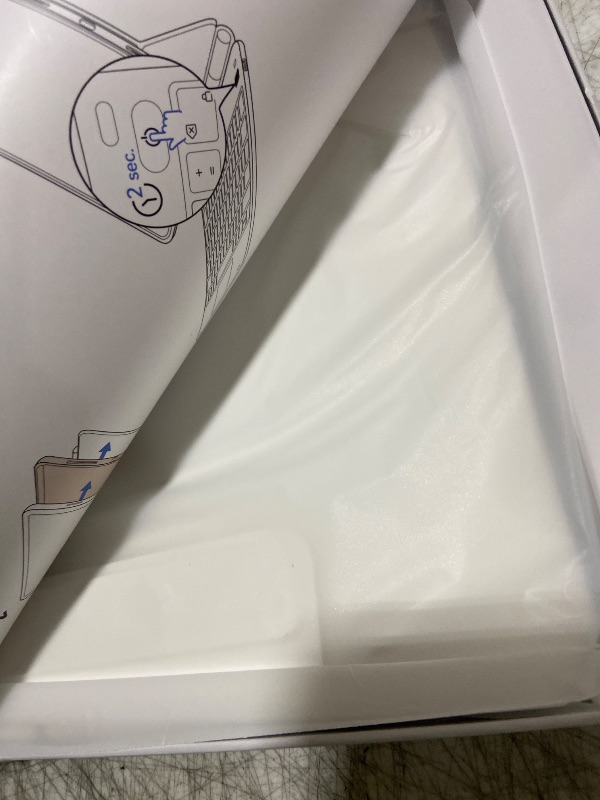 Photo 1 of [Upgraded] ESR iPad Pro 13 Inch Case with Keyboard (M5/M4, 2025/2024), iPad Pro 13 Keyboard Case with Magnetic Stand, Portrait/Raised Modes for iPad Pro 13, Removable, Rebound 360 Series,White