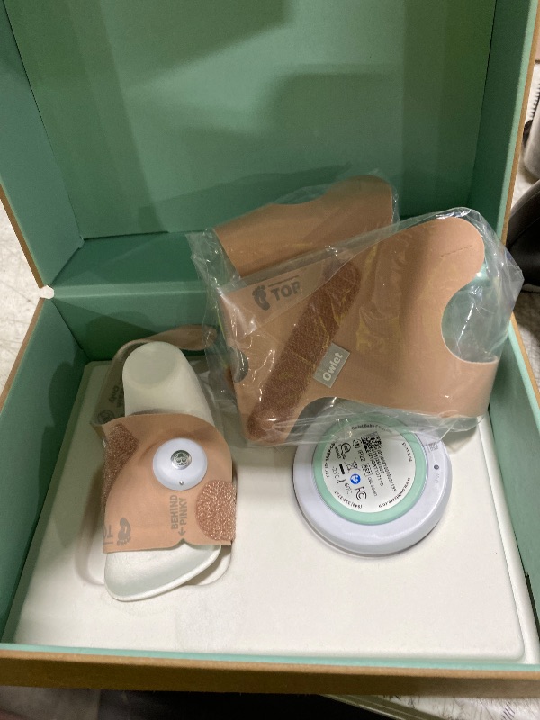 Photo 1 of Owlet Dream Sock® - FDA-Cleared Smart Baby Monitor - Track Live Pulse (Heart) Rate, Oxygen in Infants - Receive Notifications - Dusty rose